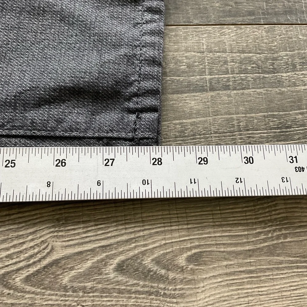 33x28 AG Adriano Goldschmied The Everett Slim Straight Pants Mens Charcoal Grey